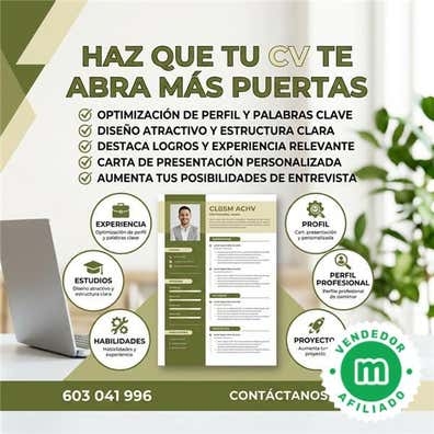 necesitas un curriculum?