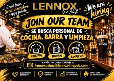 PERSONAL BARRA Y COCINA
