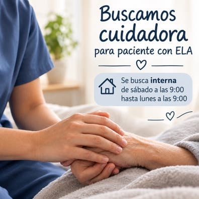 Cuidadora interna fines de semana