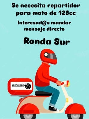 Repartidor moto 125cc