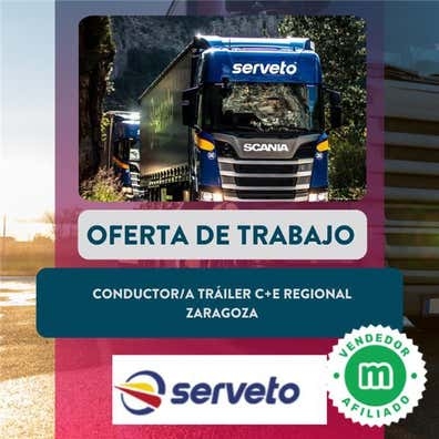 CONDUCTOR/A TRÁILER C+E REGIONAL ZARAGOZ