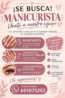 Manicurista Lashista