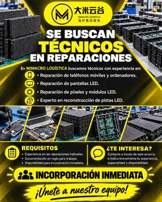 TÉCNICOS EN REPARACIONES