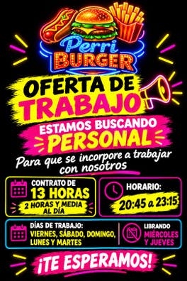 OFERTA DE TRABAJO