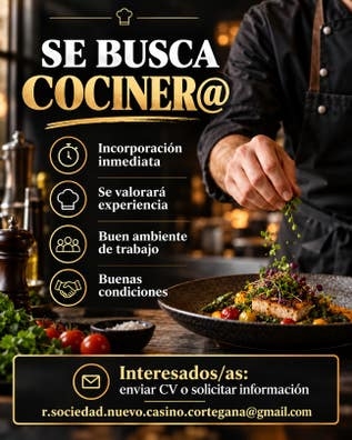 Se Busca Cociner@