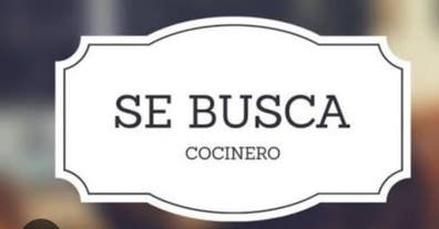 se busca cocinero