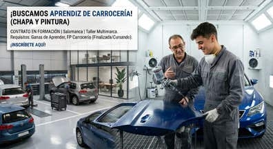Buscamos Aprendiz Carrocería Automovil
