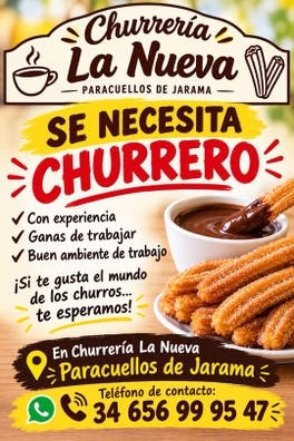 Churrero/ camarero
