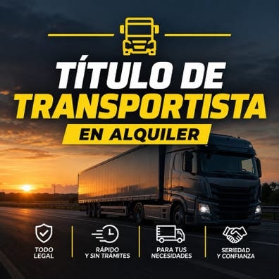 Titulo de Transportista