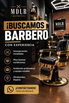 Barbero/a con experiencia – Alcobendas