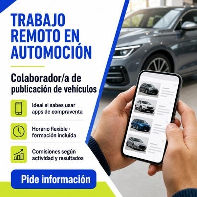 Comercial para concesionario toda españa