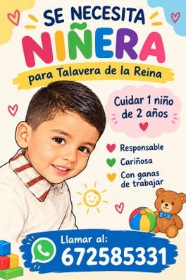 NIÑERA TALAVERA DE LA REINA