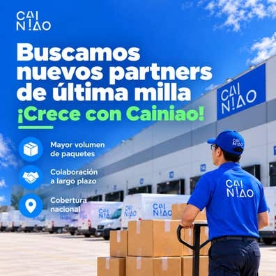 CAINIAO BUSCA PARTNERS PAQUETERIA