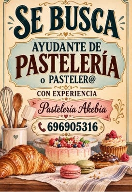 Ayudante pasteria