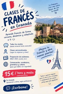 Clases particulares de francés engranada