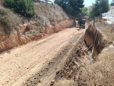 Peon capataz trabajos forestales desbroc