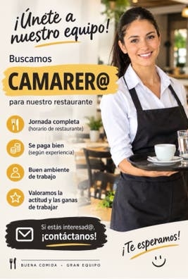 Buscamos camare@