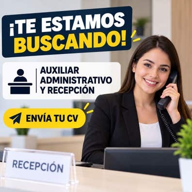 ADMINISTRATIVO/A – RECEPCIONISTA