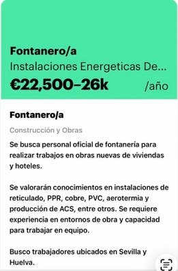 Oficial fontaneria