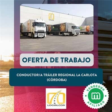 CONDUCTOR/A TRÁILER REGIONAL LA CARLOTA