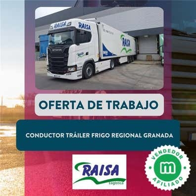 CONDUCTOR TRÁILER FRIGO REGIONAL GRANADA