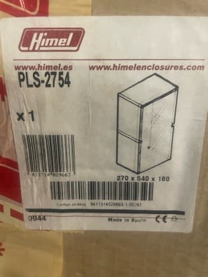 Cajas estancas, cuadro eléctrico