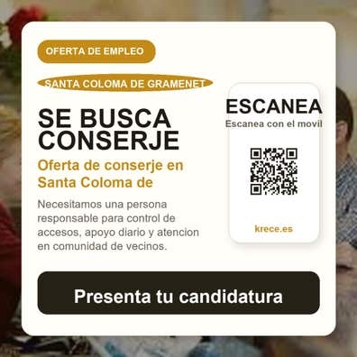 Buscamos conserje para comunidad de vec