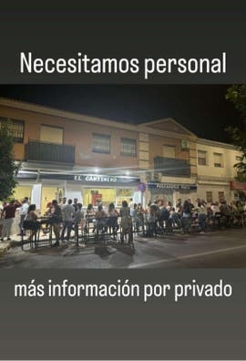 Necesitamos personal