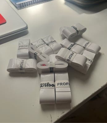 20 overgrips wilson lisos y perforados