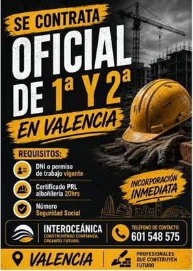 oficial 1 y 2ª