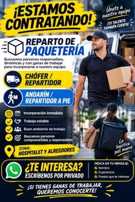 ¡ÚNETE A NUESTRO EQUIPO DE REPARTO