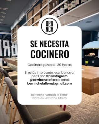 Cocinero/Pizzero