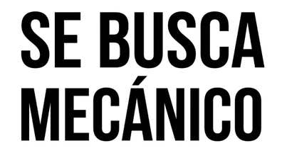 SE NECESITA MECÁNICO/A DE COCHES