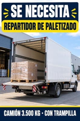NECESITO  REPARTIDOR  PALETERIA