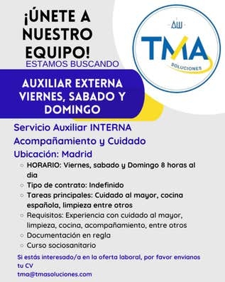Cuidado al mayor-Sociosanitario