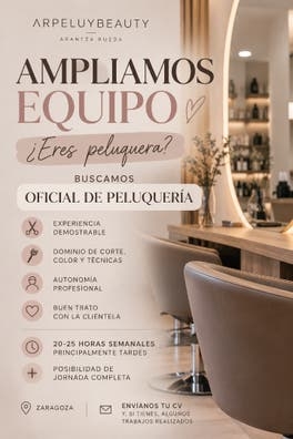 Oficial de peluquería