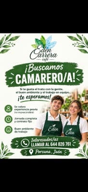 se necesita camarero/a