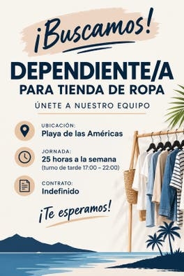 PERSONAL TIENDA