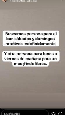 Se necesita camarer@ Bar Ancla