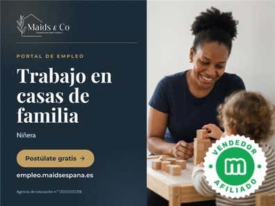EXTERNA NIÑERA+HOGAR CHAMBERI MADRID