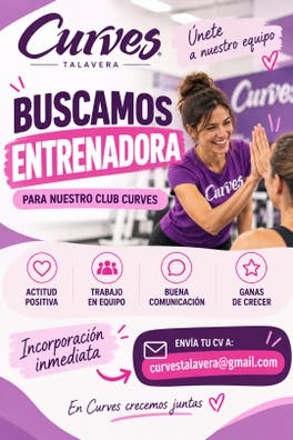Entrenadora en Curves