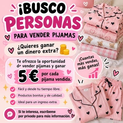 Vende pijamas conmigo