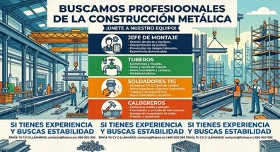Buscamos  Soldadores, Tuberos, Calderos