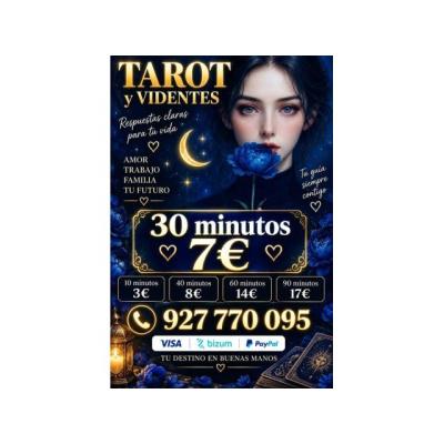 Tarot y videntes de nacimiento 3€