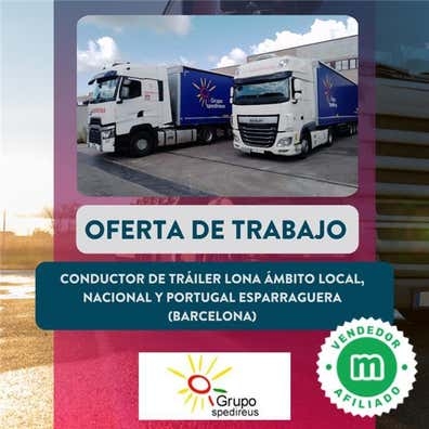 CONDUCTOR DE TRÁILER LONA ÁMBITO LOCAL