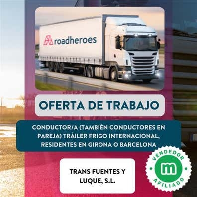CONDUCTOR/A TRÁILER FRIGO INTERNACIONAL