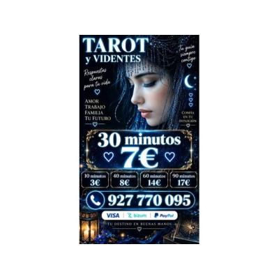 Videncia y lectura de cartas con tarot 5€