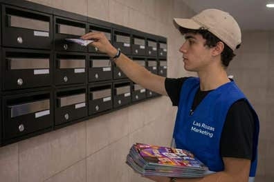 Buscamos gente parea reparto de folletos