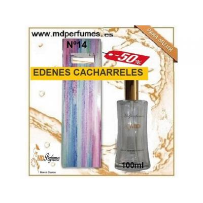 Oferta Perfume Mujer EDENES CACHARRELES Alta Gama
